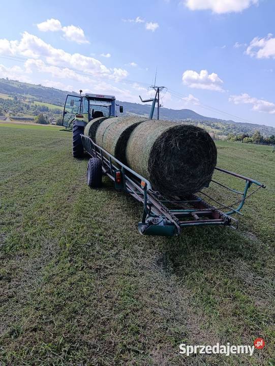 Przyczepa do bel nieuszkodzony Przyczepy rolnicze Męcina