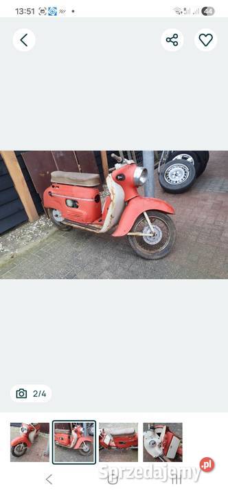 Jawa kaczka 50 zestaw 3motorówzamiana motorower Świerzawa