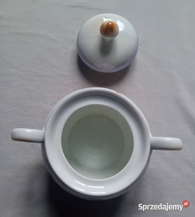 Cukierniczka art deco zdobiona techniką