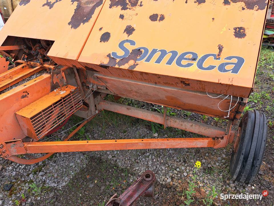 Prasa kostkująca do słomy siana Someca 4500S małopolskie Proszowice