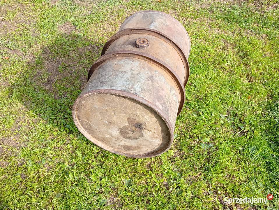 Beczka stalowa 200L ocynkowana na rope Albigowa