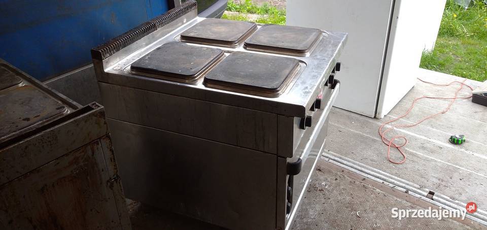 Kuchnia elektryczna 4 palnikowa z piekarnikiem Łódź