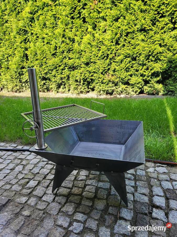 Palenisko Grill 2w1 solidny 3mm ruszt regulowany Paleniska Olkusz sprzedam