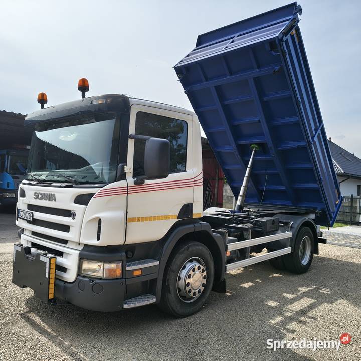 Scania P230 wywrotka resor blokada mostu Wywrotki Częstochowa