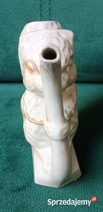 Ceramiczna pijałka uzdrowiskowa Krynica PRL Zbylitowska Góra