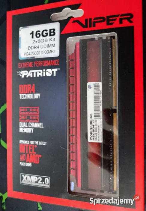 Pamięć RAM 8GB DDR4 3200MHz 2x4GB Elektronika Toruń