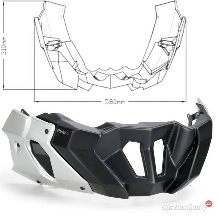 Honda CB1000R pług spoiler silnika osłona Żyrardów