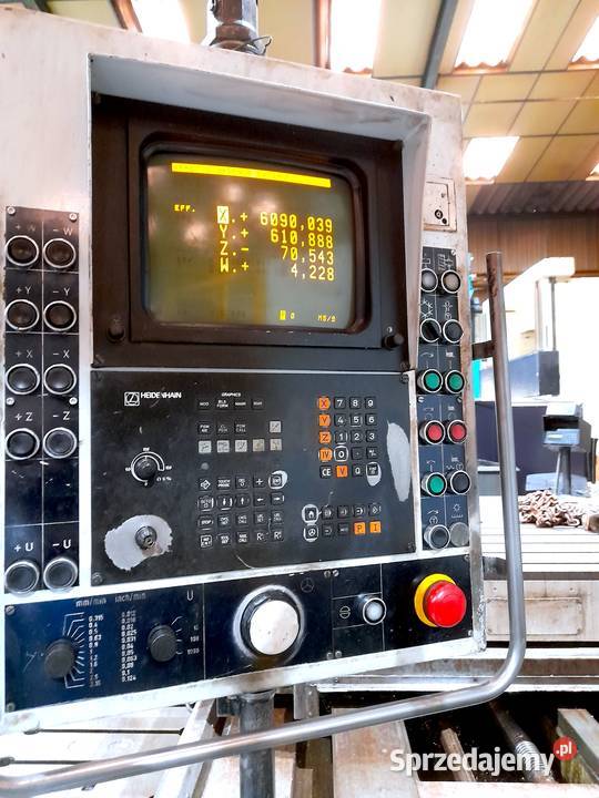 Wytaczarka CNC Union BFP 130 Produkcja zachodniopomorskie Szczecin