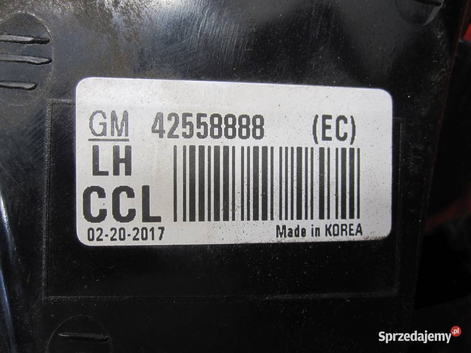 MOKKA 16 18r lampa lewa tył 42558888 Kielce