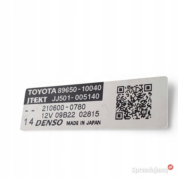 ELEKTRYCZNA POMPA WSPOMAGANIA SILNICZEK Toyota osobowe Części samochodowe lubelskie Chełm