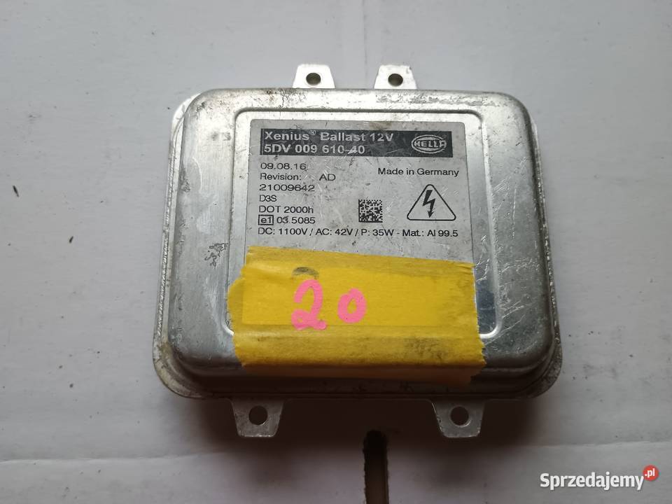 PRZETWORNICA XENON HELLA 5DV00961040 Przetwornice Części samochodowe wielkopolskie Skrzydlewo
