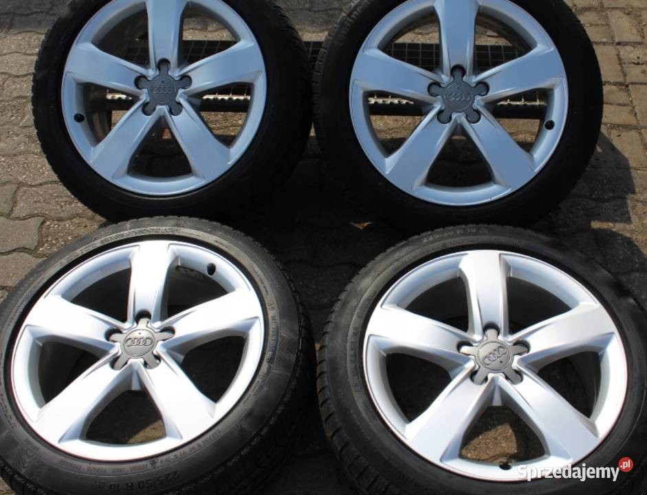Cztery koła Audi A6 C7 oryginał et37 otwór Sułkowice sprzedam