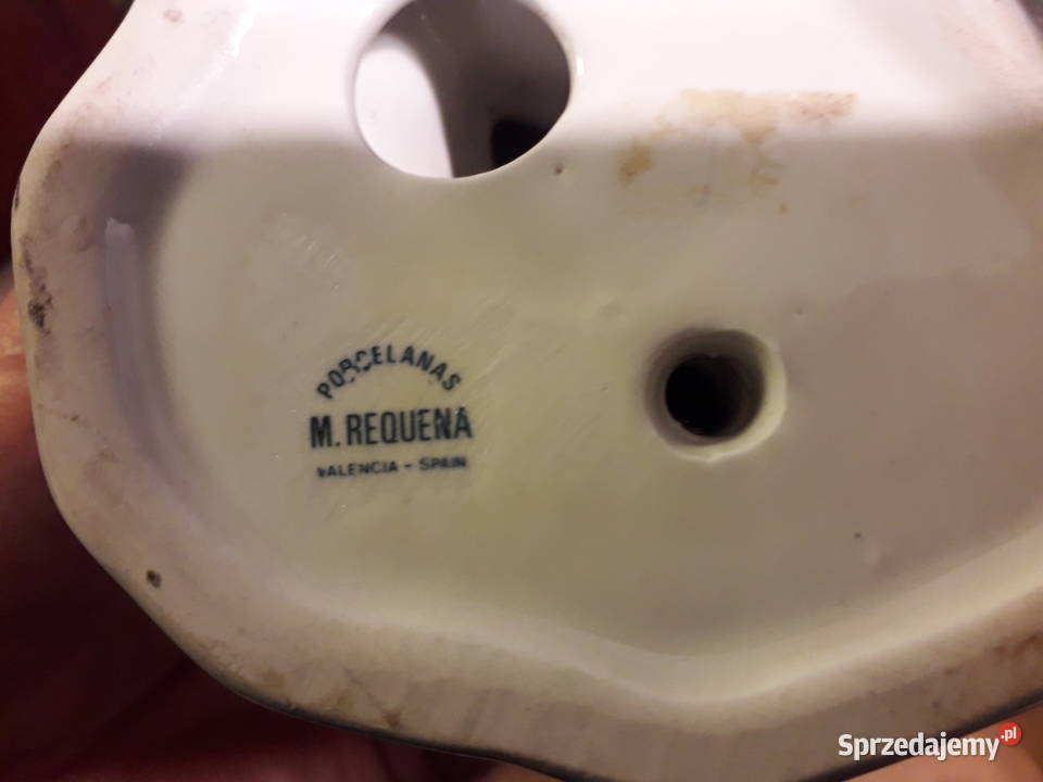 Gołąbki porcelanowa figurka MRequena Spain Warszawa