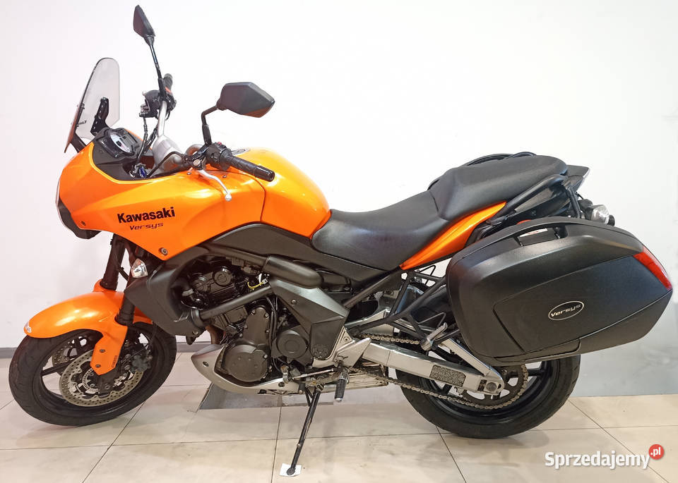 Kawasaki VERSYS KLE650 650 kufry boczne 2009 Ostrołęka