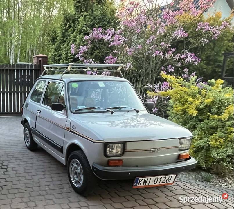 Fiat 126 SILVER ITALY unikat GIANNINi 22KM Kraków