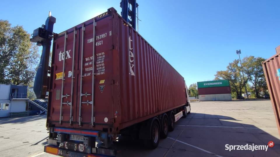 Kontener morski 12 metrowy 40 HC Pewny Kontener podlaskie Białystok