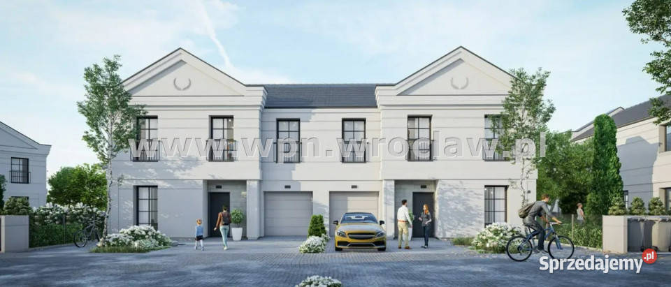 Dom bliźniak do sprzedania Wrocław 160m2 dolnośląskie