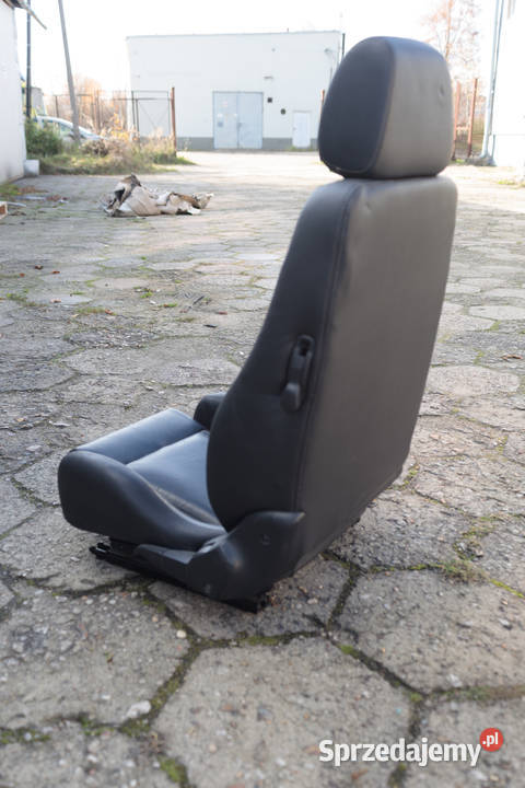 Fotel Alfa Romeo GTV 916 skórzany czarny Fotele i kanapy Częstochowa sprzedam