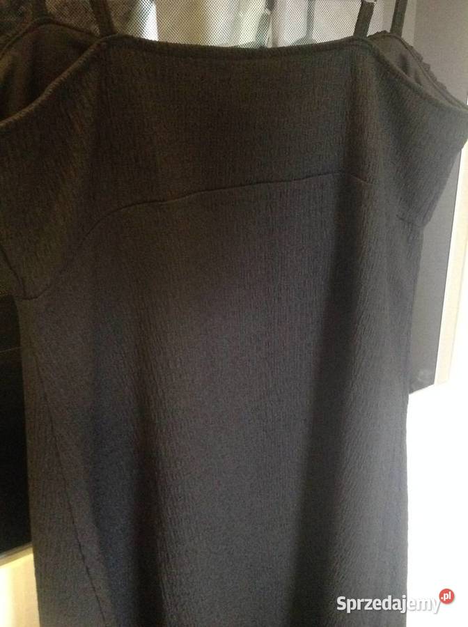 Mini Sukienka Letnia Mała Czarna DIVERSE M j Nowa Sól