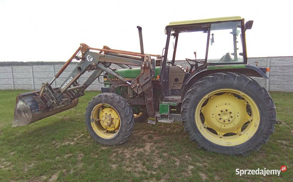 Sprzedam John Deere 2450 4x4 z ładowaczem John Deere Wiaderno