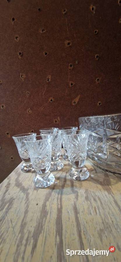 Kryształ wazon komplet Gdynia