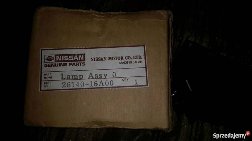 Nissan Sunny min B11 głównie oświetlenie przód osobowe mazowieckie Warszawa