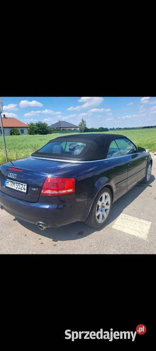 Audi a4 b7 kabriolet 18T autoalarm mazowieckie Ostrołęka