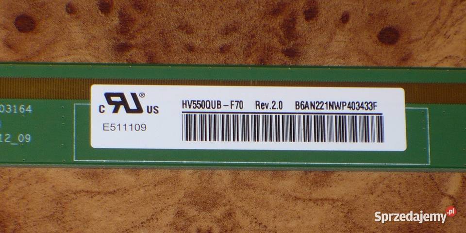 Płytki matrycy HD550Y3U71 T0L2 S0 GM HP ROH TV Lublin