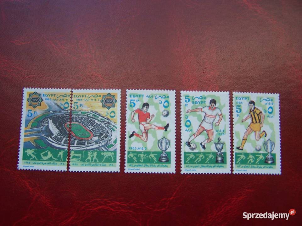 Egipt 1985 MNH Sport Piłka Nożna śląskie