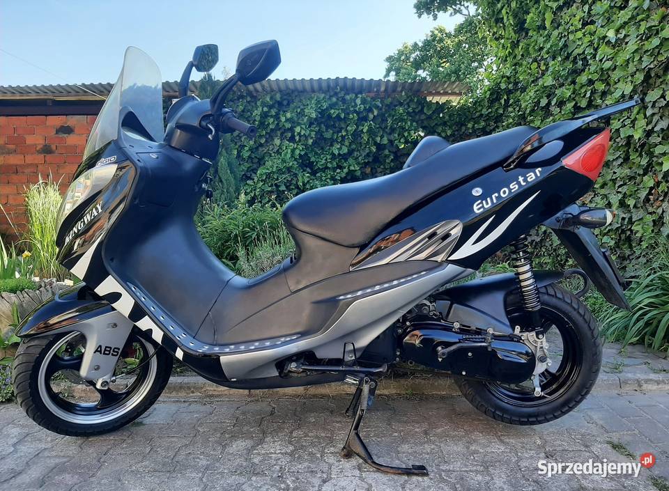 Zadbany duży skuter Kingway Eurostar 50ccm 2t Tuczno