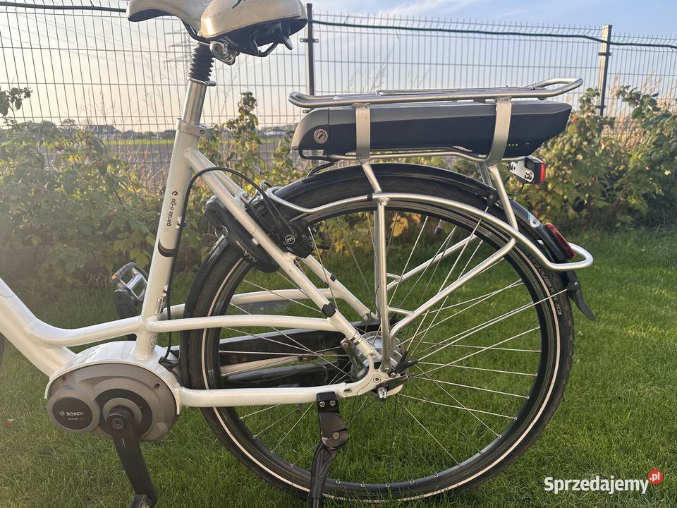 Rower Batavus Garda E60 Bosch 500 wh biała perła Tychy