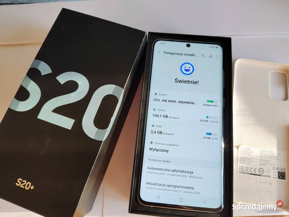 Samsung Galaxy S20 PLUS 8128GB dolnośląskie Lubin