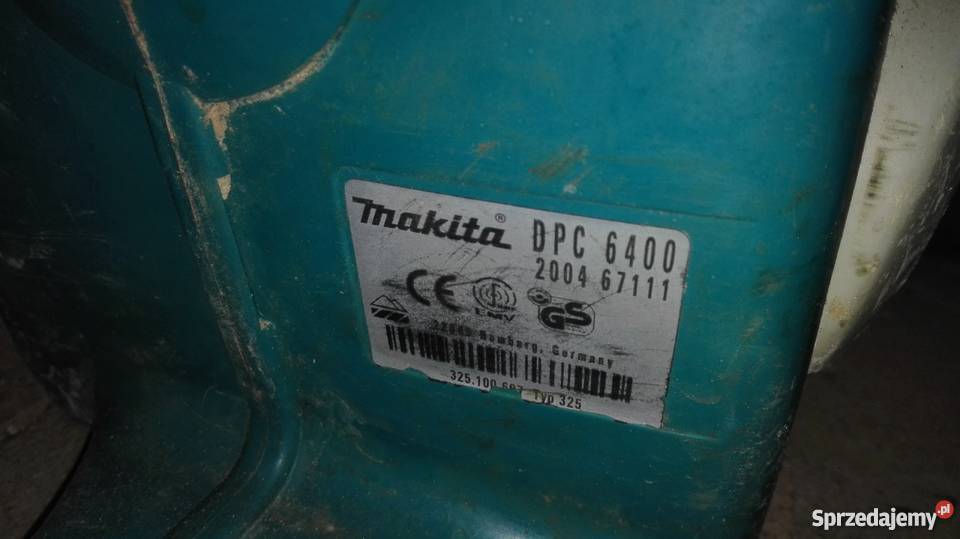 MAKITA DPC6400 Przecinarka Spalinowa Tarczowa Wróblik Królewski