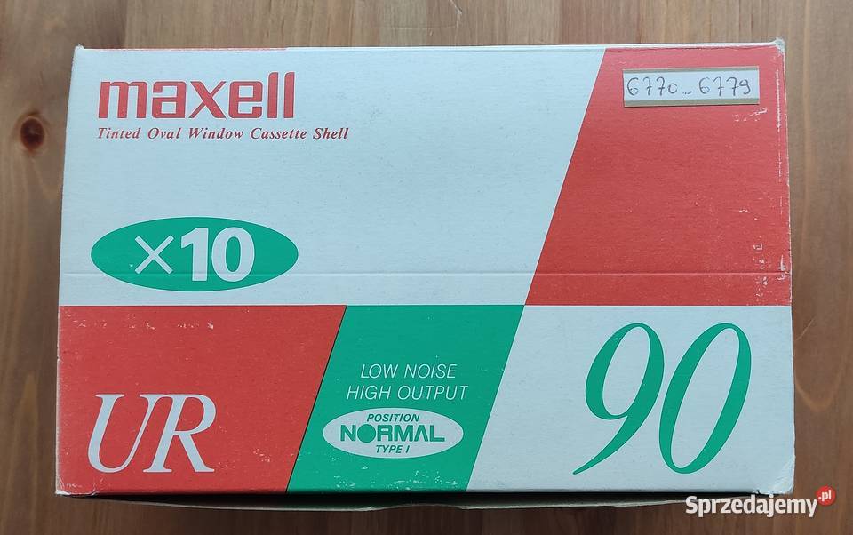 Kasety Maxell SXII 90 10 UżYwAnE Bochnia sprzedam