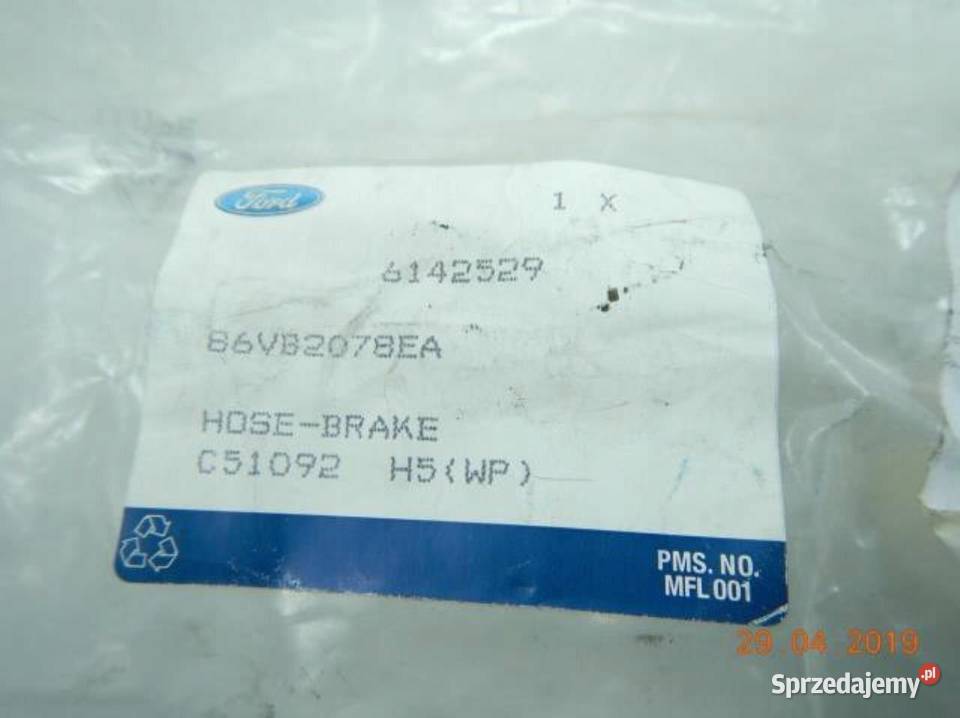 PRZEWÓD HAMULCOWY PRAWY PRZÓD FORD TRANSIT 8591