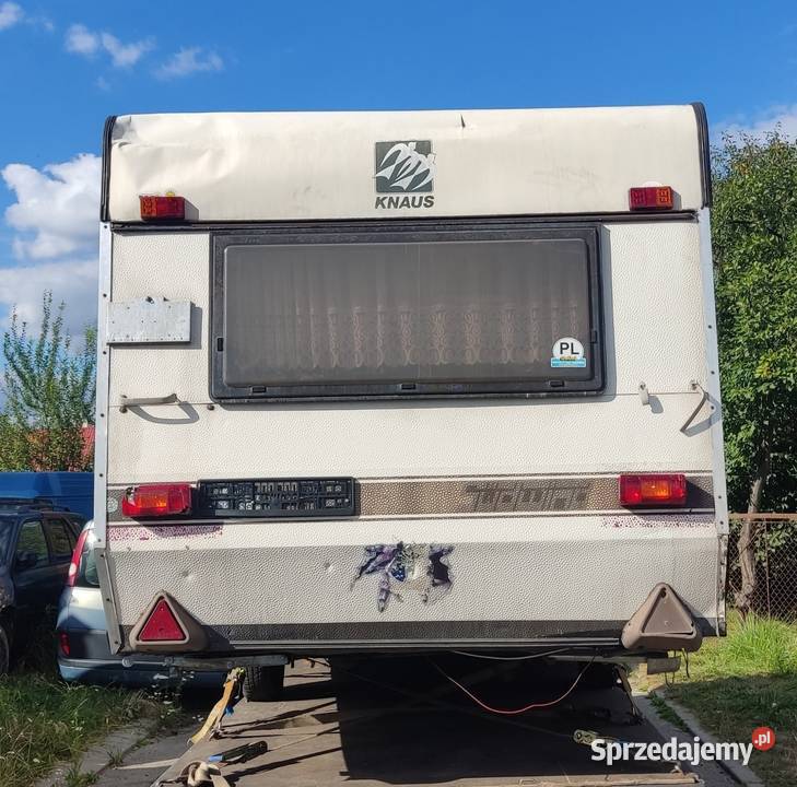 Knaus przyczepa kemping przyczepka na budowę sprzedam