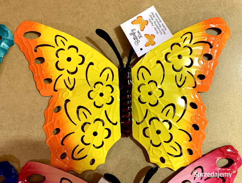 Ozdobne stalowe motyle 50 Stalowa Wola