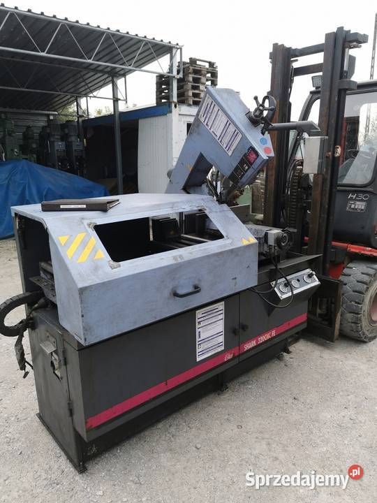 Piła taśmowa automatyczna z podajnikiem i kątami Produkcja Gostyń