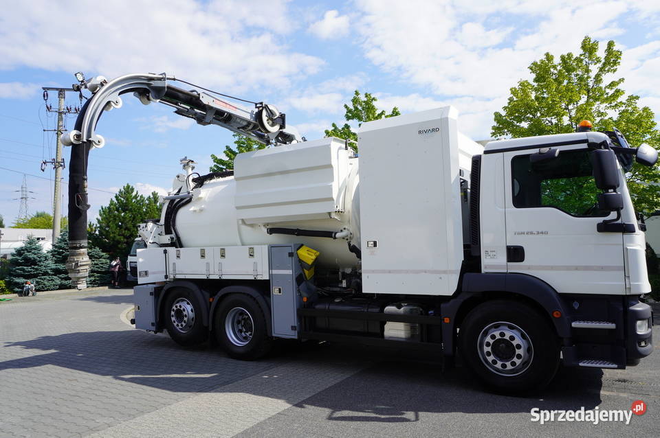MAN TGM 26340 E6 Beczka asenizacyjna Rivard 118 Kraków