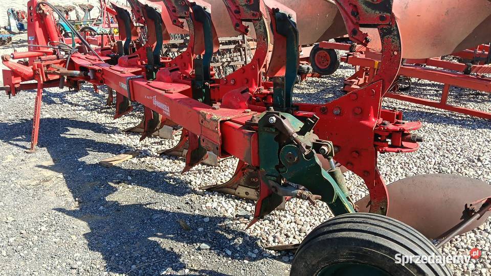 Pług 4 skiby vogel noot resor obrotowy Nowa Karczma