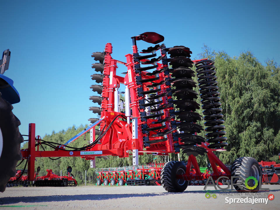 Brona talerzowa hydrauliczna TORNADO 35m 4 m 45m Grudusk