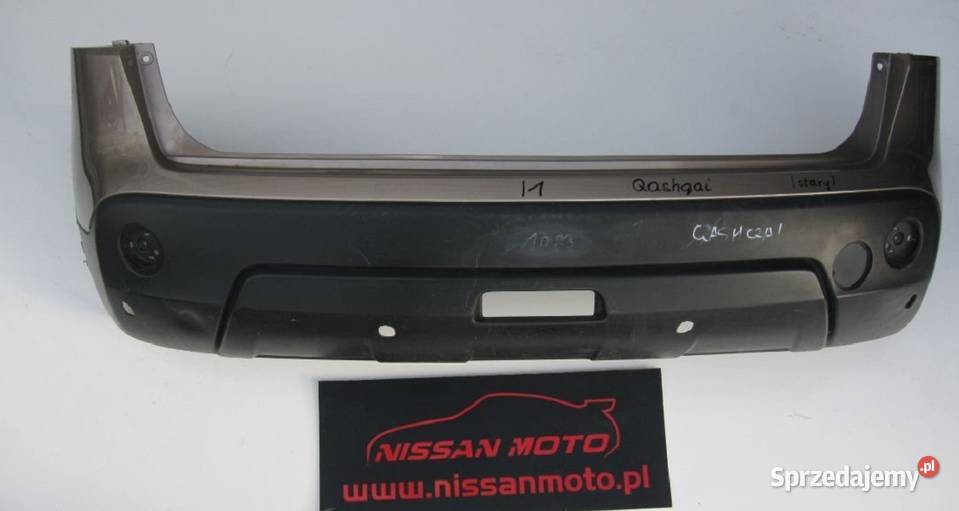ZDERZAK TYLNY NISSAN QASHQAI J10 0608 PRZED LIFT wielkopolskie Nowy Tomyśl