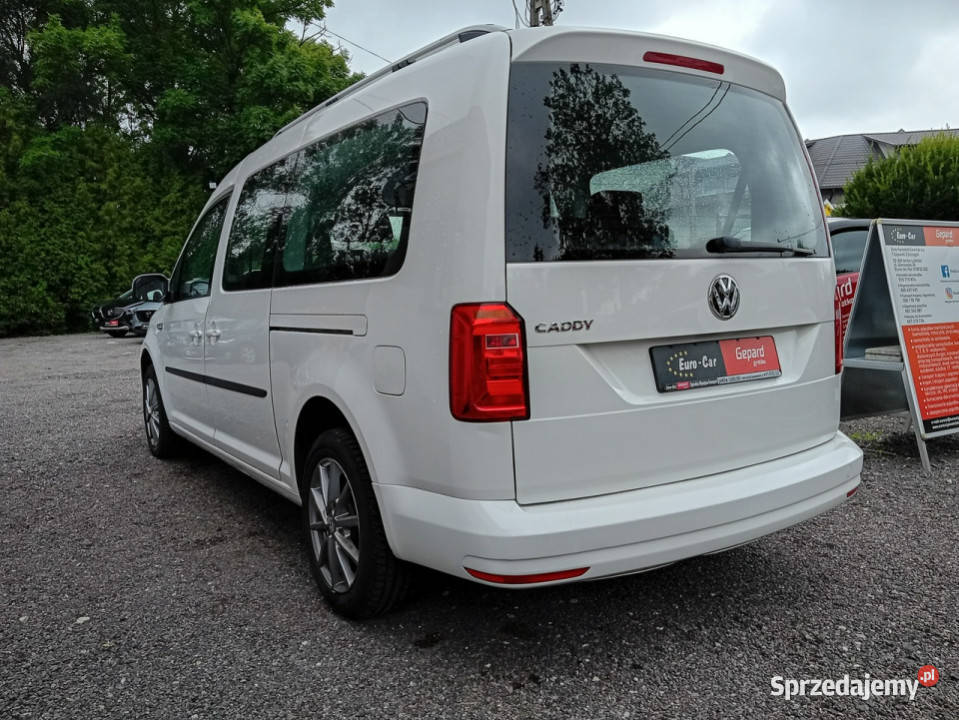 Volkswagen Caddy MAXI 7OSOBOWY IV 2015 Zarejestrowany w Polsce Janów Lubelski sprzedam
