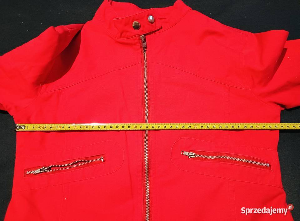 Czerwona kurtka S mazowieckie