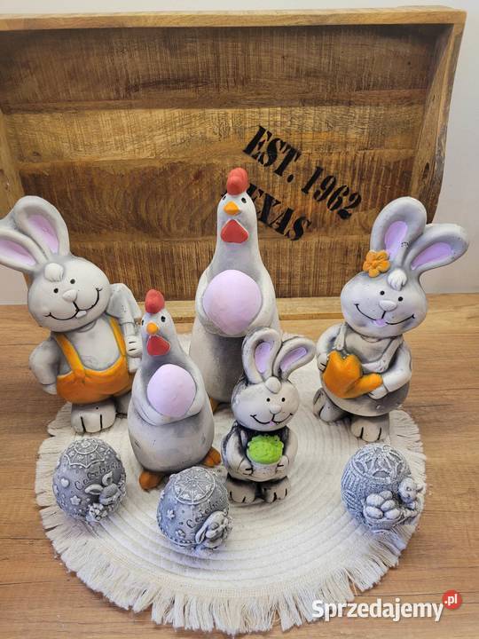 Rodzinka królikczków wielkanocnych pisanka z Dom i Ogród Wrocław
