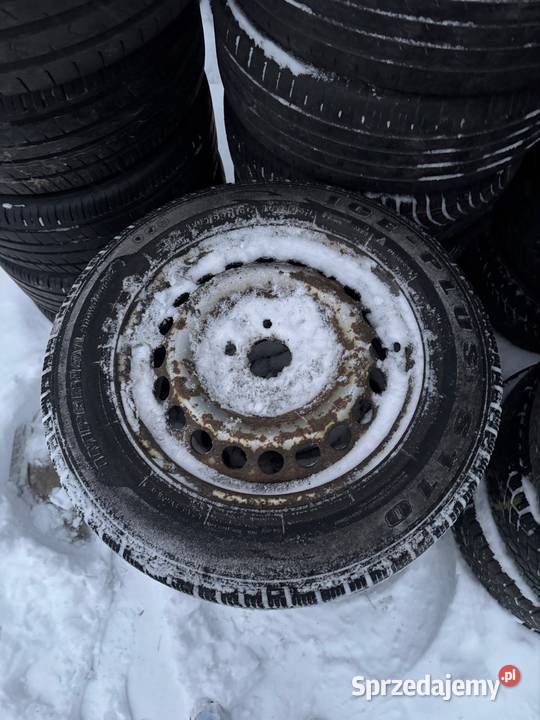 Felgi stalowe VW T5 T6 2056516C 5x120 opony Krępiec