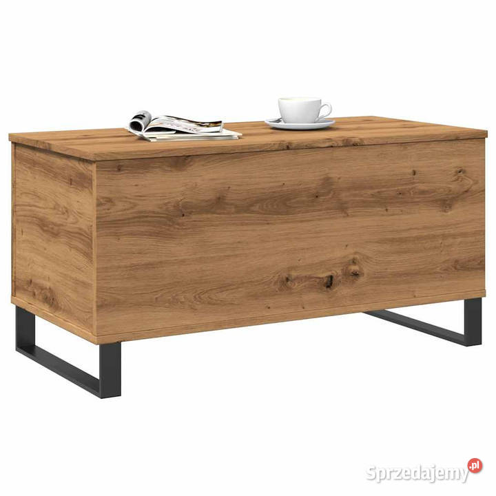 Stolik kawowy dąb artisan 90x445x45 WM857443 Warszawa
