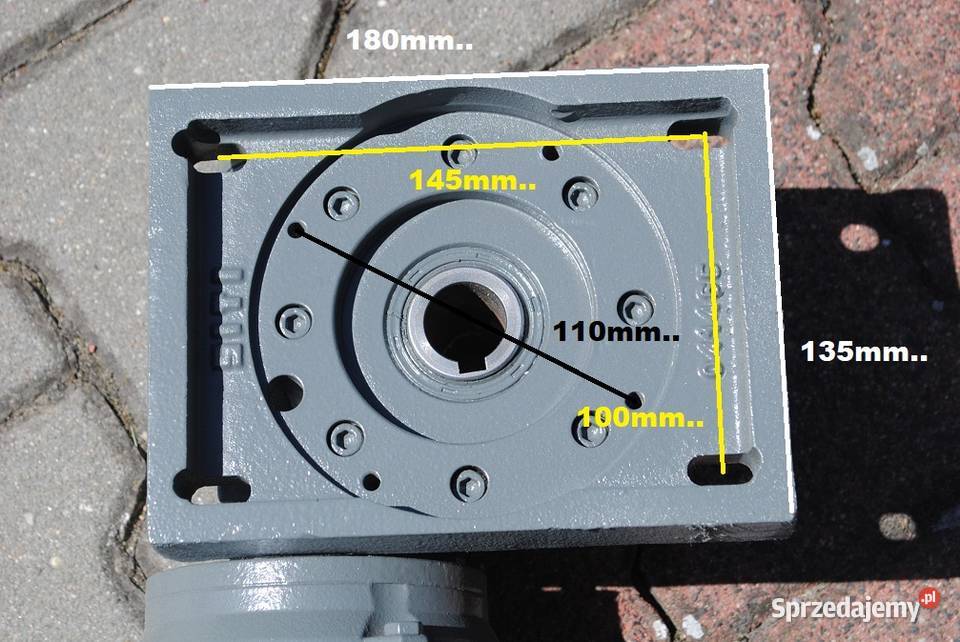 Motoreduktor kątowy 037kw 240obrmin Kargowa
