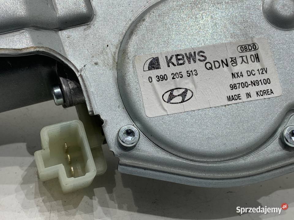 SILNIK WYCIERACZEK TYŁ HYUNDAI TUCSON 98700N9100