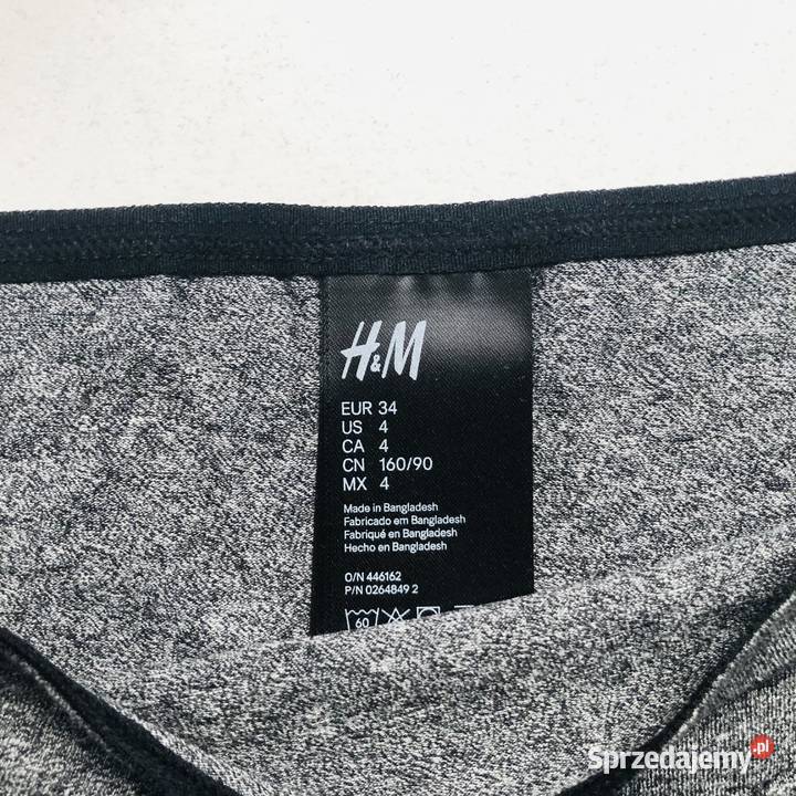 majtki szare siwe HM xs 34 Toruń